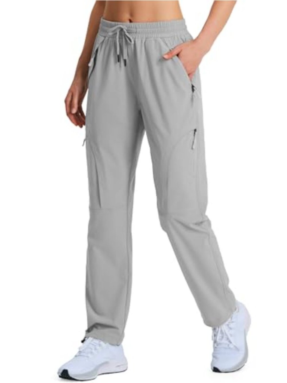Women's Hiking Cargo Pants Quick Dry UPF 50 Water Resistant Zipper Pockets